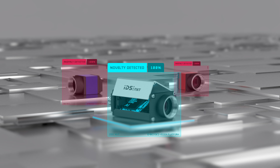 さまざまなカメラが検出され、IDS NXT が新製品として登場