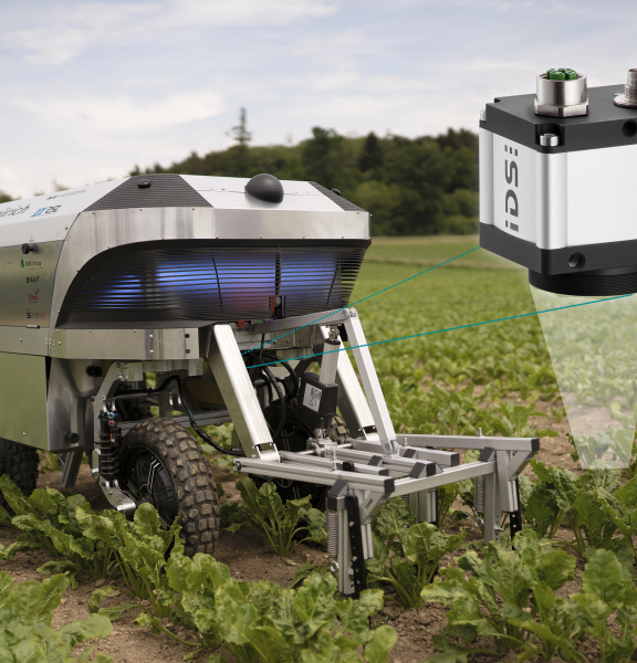 uEye+ 産業用カメラ搭載のインテリジェントロボットで除草剤を不要に