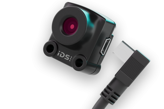 IDSの特にコンパクトなuEye XS産業用カメラ。