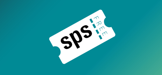 SPS ニュルンベルク入場券のシンボルマーク