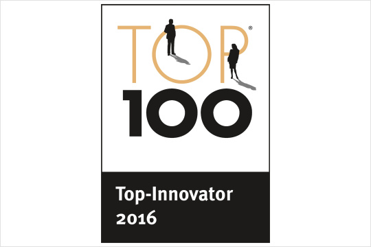 トップ100アワード2016のロゴ