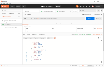 Postman は REST API の開発およびテスト環境です