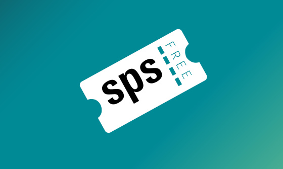 SPS ニュルンベルク入場券のシンボルマーク