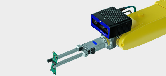 Ensenso B 3Dカメラをロボットアームに搭載