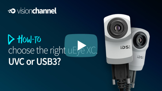 適切なuEye XCカメラの選び方に関する動画のサムネイル