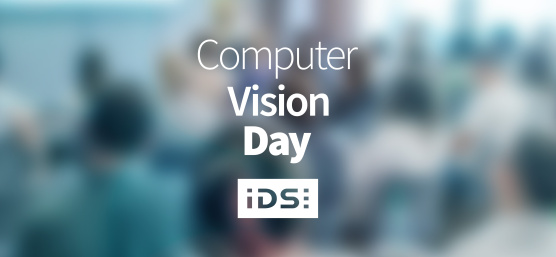 Computer Vision Day の文字と IDS のロゴ