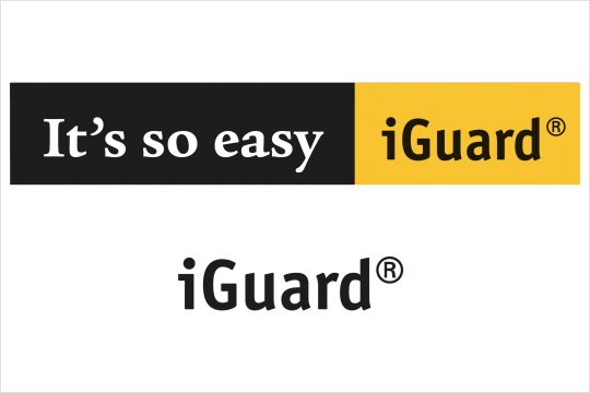 というモットーの下には、iGuardと書かれている。