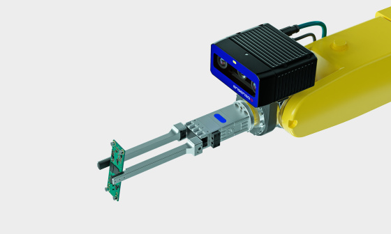 Ensenso B 3Dカメラをロボットアームに搭載