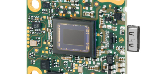 露出型イメージセンサーとUSB-C接続を備えたIDSの小型ボードレベル産業用カメラ