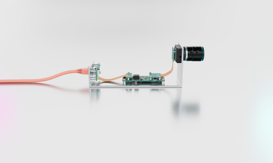 IDS の設定可能な uEye-ACP シリーズのリモートボード付き産業用カメラ