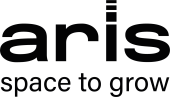 ロゴ 「aris space to grow」