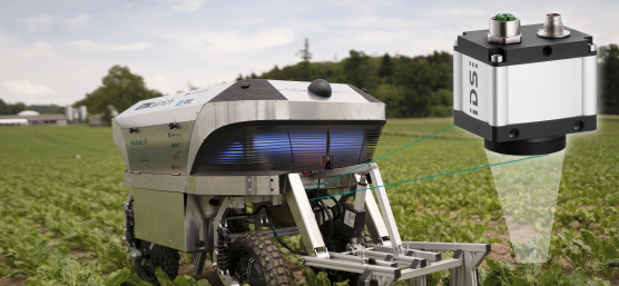 uEye+ 産業用カメラ搭載のインテリジェントロボットで除草剤を不要に