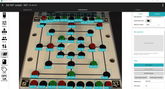 ミルゲーム盤を分析するIDS NXTコックピットソフトウェア