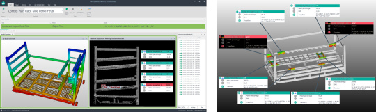 FrameSense で測定されたデータの評価およびオンスクリーンの視覚化