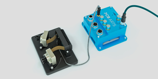デュアルヘッドカメラモジュールとPCB-Arts組み込みPCのGMSL2 Discovery Kit