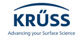 表面科学の進歩の文字をあしらったKrüssのロゴ。