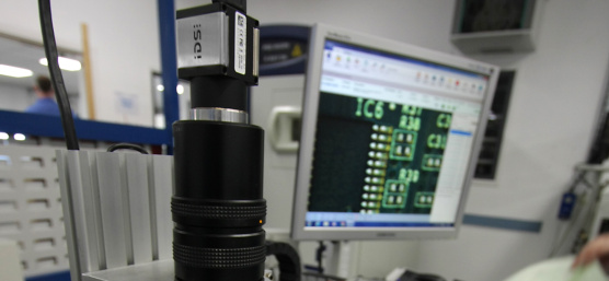 プリント基板実装の初回サンプル検査：Norcott（英国）が IDS USB 3 uEye CP を採用