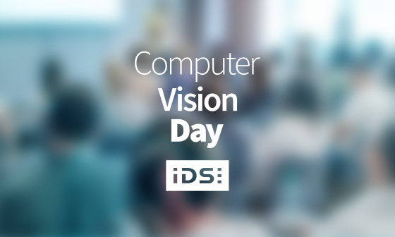 Computer Vision Day の文字と IDS のロゴ