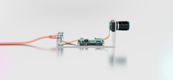 IDS の設定可能な uEye-ACP シリーズのリモートボード付き産業用カメラ