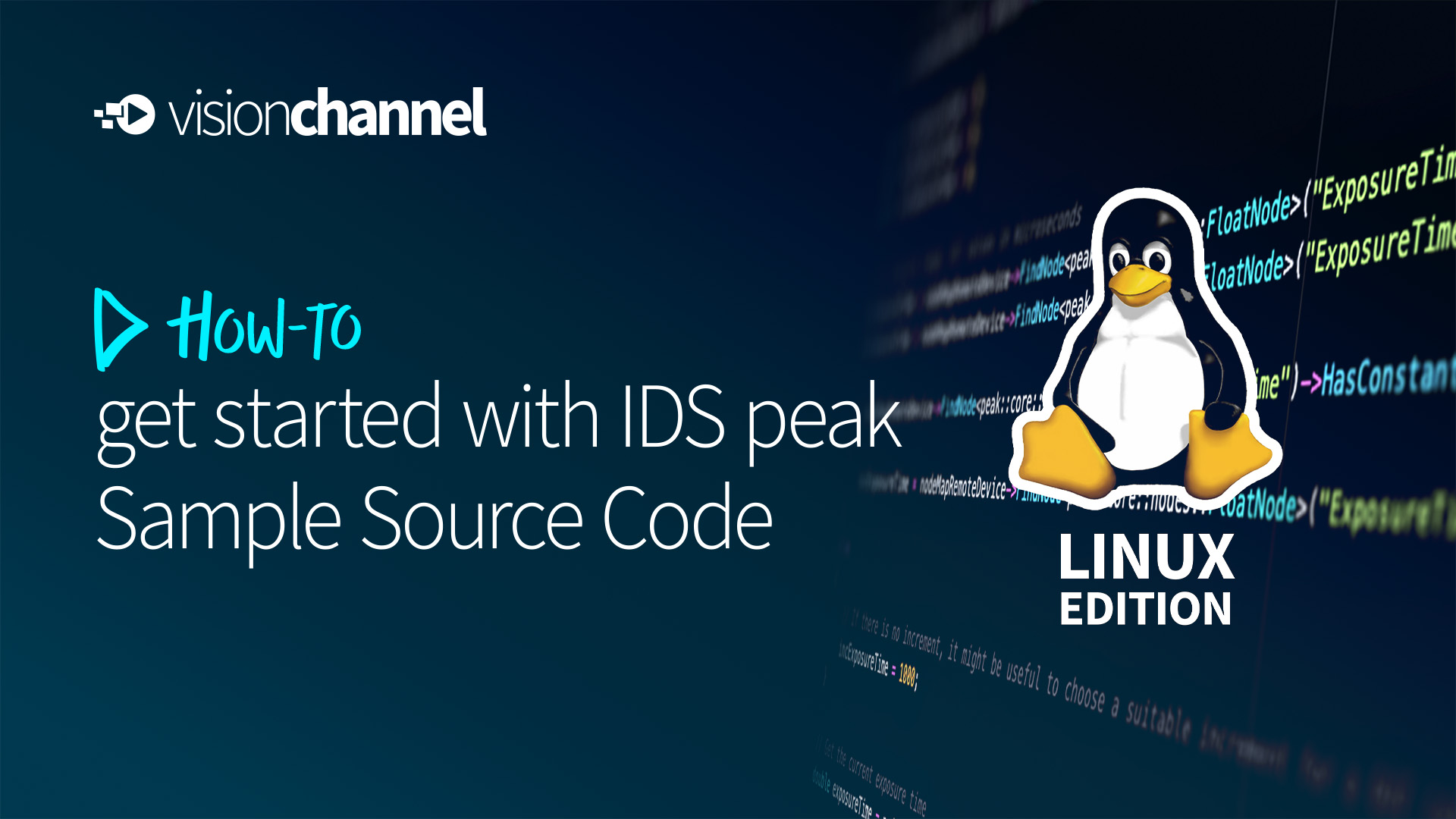 IDS Vision Channel：IDS peak Linuxプログラミングを始めましょう | IDS
