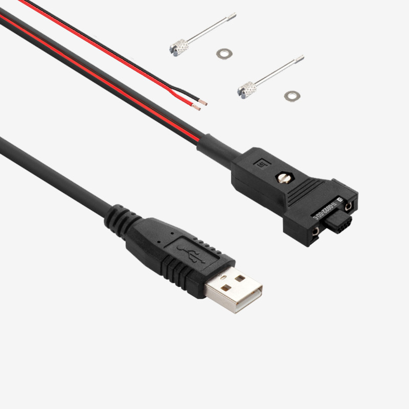 USB 2.0 並びに  I/O、標準Yケーブル、ストレート、 3 m