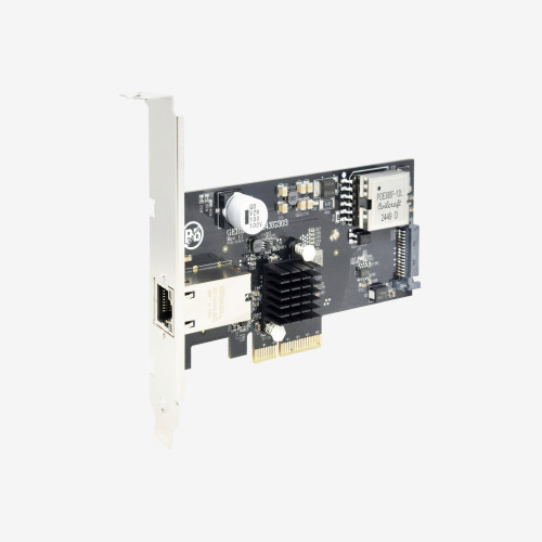 10G PoE + PCIe x4 Gen 3カード、1ポート、RJ45
