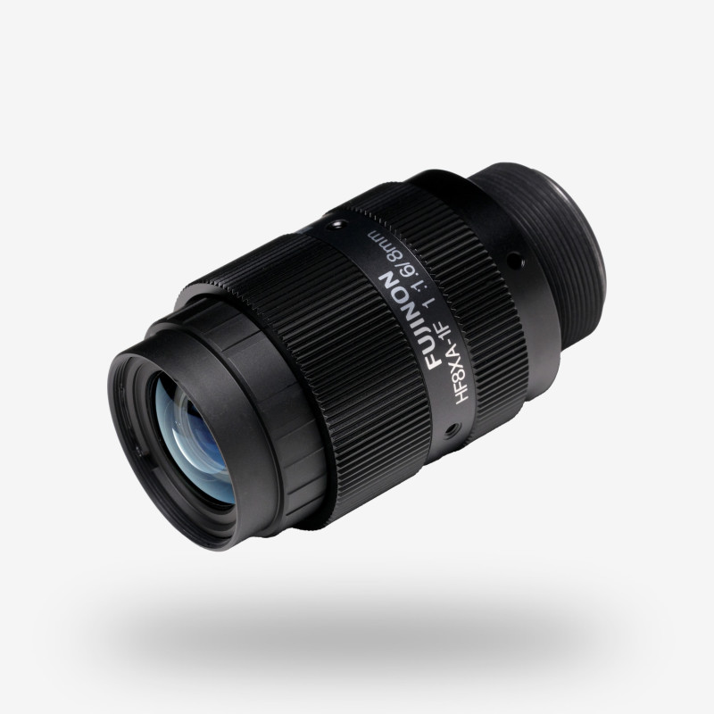 镜头, Fujinon、HF8XA-1F-5M、8 mm、2/3"