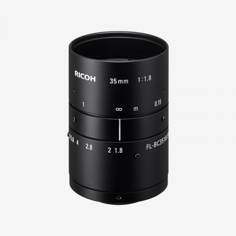 レンズ、RICOH、FL-BC3518-9M、35 mm、1"