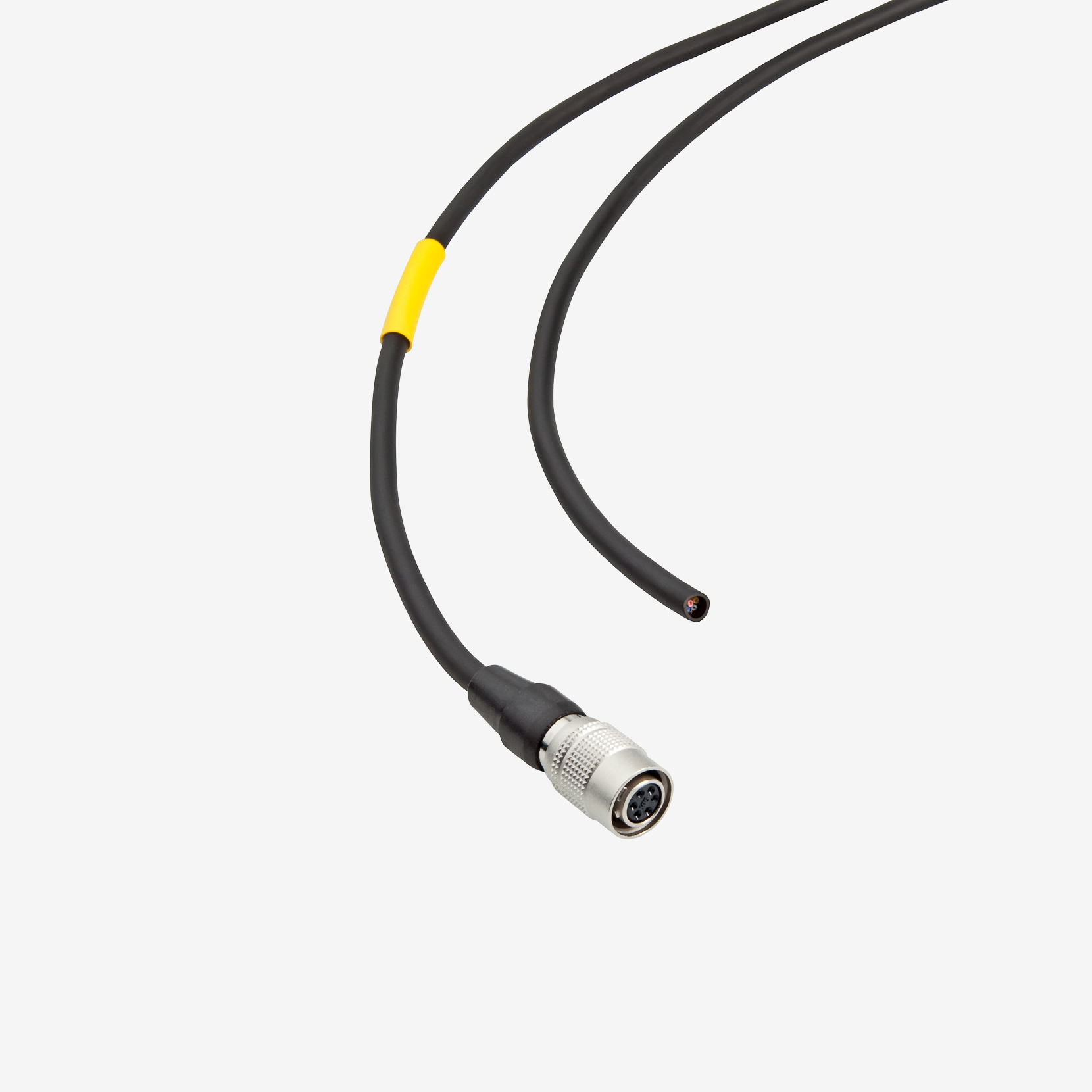 I/O+電源、ドラッグチェーンケーブル、ストレート、10 m